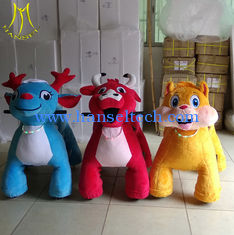 China Hansel  high quality  attractionkiddie rides china rideable horse toys children ride on car animal toys proveedor