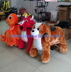 China Hansel high quality coin operated electrical animal toy car for mall proveedor