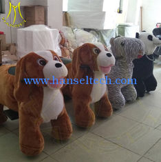China Hansel wholesale game machine kids plush toys stuffed animal ride proveedor