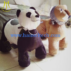 China Hansel amusement fun games children stuffed electric animal battery car proveedor