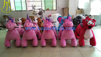 China Hansel safari zippy battery rides car animal stuffed kids ride on toy proveedor