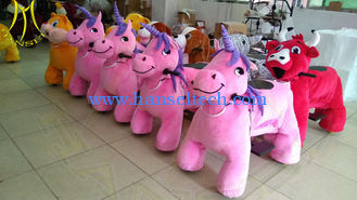China Hansel children ride on animal cars go kart stuffed electric toy animal proveedor