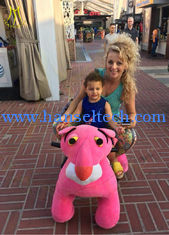 China Hansel large size adults and kids drivable coin operated battery animal scooter in mall proveedor