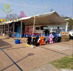 China Hansel children funfair plush battery operated zoo animal toys ride for kids proveedor