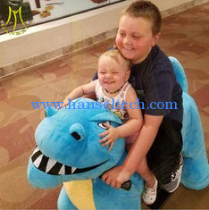 China Hansel motorized animal dinosaur ride plush toy animal kids ride on toy for birthday parties proveedor