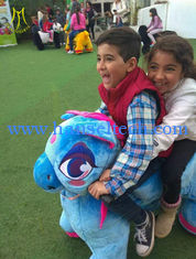 China Hansel hot selling children amusement park big ride plush animal cars for sale proveedor