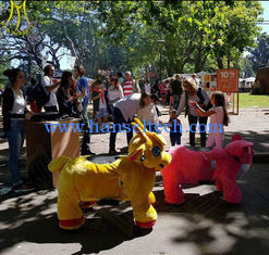 China Hansel amusement park outdoor playground stuffed animal electric ride proveedor