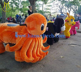 China Hansel carnival games 2018 coin operated electric animal scooters for sale proveedor