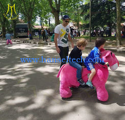 China Hansel commercial walking animal toy ride electric animal for park proveedor