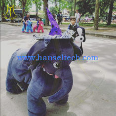 China Hansel amusement park plush animal design electric animal scooter for mall proveedor
