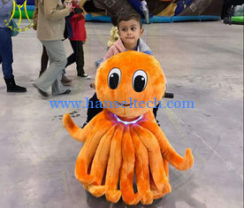 China Hansel stuffed indoor rides on animal motorized plush riding animals proveedor