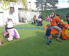 China Hansel hot selling indoor playground battery operated animal stuffed rides proveedor