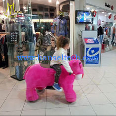 China Hansel hot selling coin animals electric scooter plush rideable motorized animal proveedor