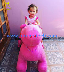 China Hansel hot selling stuffed battery animal kids electric rides on animal proveedor