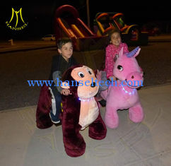 China Hansel amusement outdoor games electric plush motorized animals proveedor