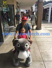 China Hansel outdoor playground children ride on  four wheel zippy kids electric ride on animals for sale proveedor