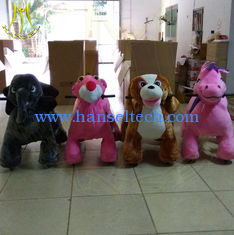 China Hansel  battery operated moving walking animal kids ride on animal for sale proveedor