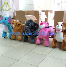 China Hansel amusement park stuffed battery animal kids electric rides on animal proveedor