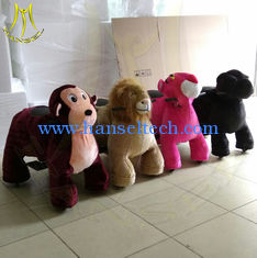 China Hansel amusement outdoor playground stuffed coin operated children rides car proveedor
