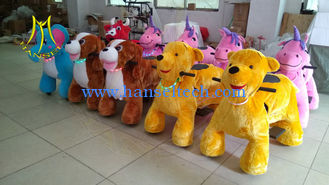 China Hansel   coin operated ride on animal walking animal toy for birthday parties proveedor