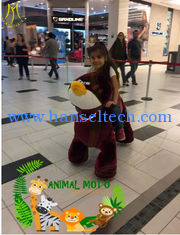 China Hansel wholesale battery powered animal toy ride  for mall  electric animal horse toys safari rides proveedor