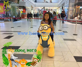 China Hansel  stuffed animal elephantl ridingon furry animals electric cars in shopping mall amusement park proveedor