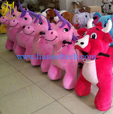 China Hansel amusement park indoor electronic walkingkids plush animals proveedor