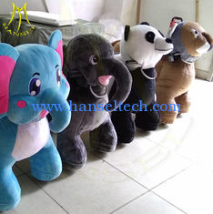 China Hansel amusement park walking stuffed electric animal car for children proveedor