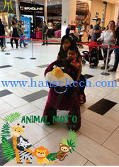 China Hansel hot-selling kids electronic car ride dog furry animal toys for Christmas riding proveedor