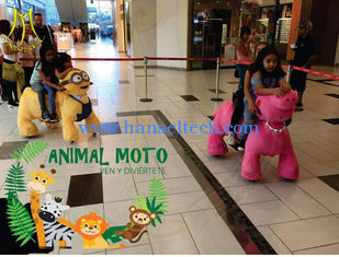 China Hansel high quality  latest coin operated electrical animal toy car for mall proveedor