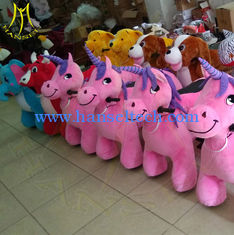 China Hansel amusement stuffed battery operated kiddie indoor ride on animals proveedor