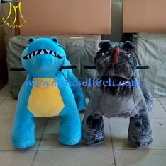 China Hansel electric rideable animal in mall and kids ride on animals amusement park games plush  stuffed  animal proveedor