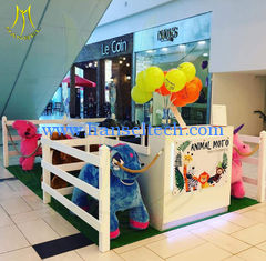 China Hansel  carnival games kiddy ride coin operated stuffed animals scooter for sale proveedor