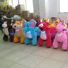 China Hansel hot selling stuffed electric children play game coin operated rides proveedor
