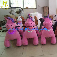 China Hansel amusement park games walking elelctric ride on animals for sale proveedor
