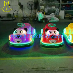 China Hansel hot selling stuffed kids rides cars coin operated plastic bumper cars proveedor