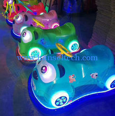 China Hansel amusement park plastic kids token operated toy bumper cars proveedor