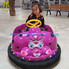 China Hansel hot selling token operated plastic electronic bumper car proveedor