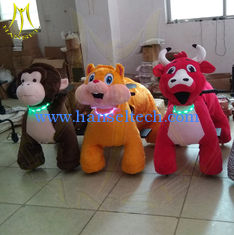China Hansel hot selling kids indoor rides walking electric mountable animals rides proveedor