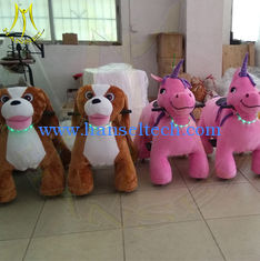 China Hansel children battery operated moving walking plush animal rides proveedor