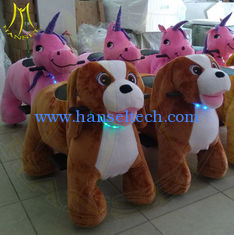 China Hansel amusement indoor and outdoor walking electric plush animal rides proveedor