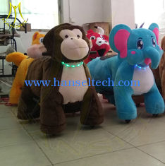 China Hansel electric funfair plush battery operated stuffed animal toys ride proveedor