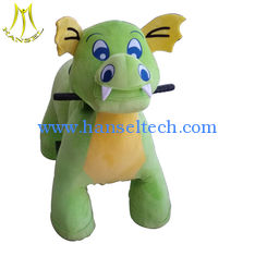 China Hansel hot sale children battery operated plush animal walking dinosar rides for mall proveedor
