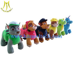 China Hansel amusement park indoor stuffed animal electric ride on furry animal proveedor