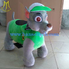 China Hansel amusement kids ride on stuffed battery operated animal toy rides proveedor