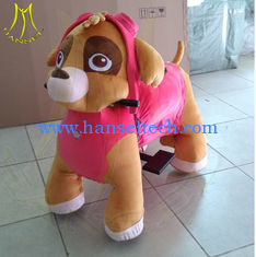 China Hansel amusement park electric walking stuffed toy rides for mall proveedor