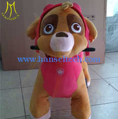 China Hansel hot selling coin operated electric children ride on stuffed animal car proveedor