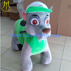 China Hansel  battery operated toy ride on walking horse eletric kids car indoor playground proveedor