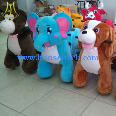 China Hansel entertainment game machine electric plush ride on walking animals proveedor