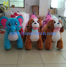 China Hansel hot selling amusement electric children walking animals for kids proveedor